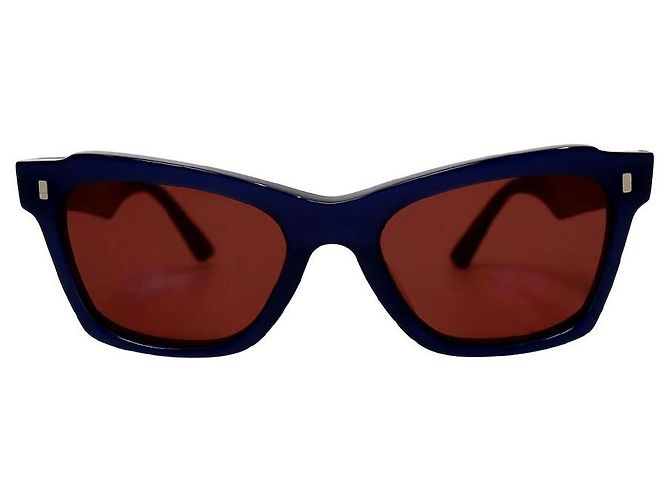 Céline Sonnenbrille Blau Navy Rot - Ansicht 4