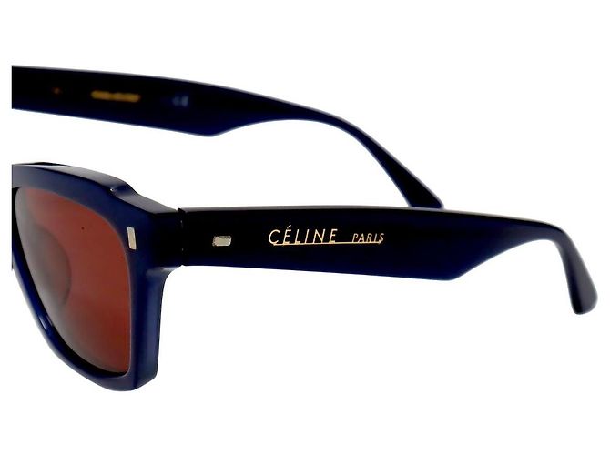 Céline Sonnenbrille Blau Navy Rot - Ansicht 5