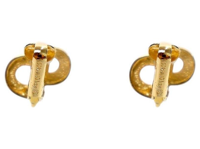 Dior Pendientes Cubic CD Gold - vista 3