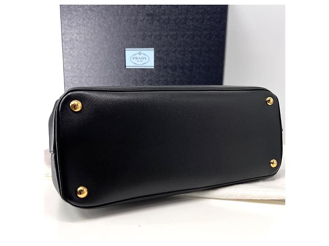Prada Borsa Tote Saffiano Lux Nera - vista 10