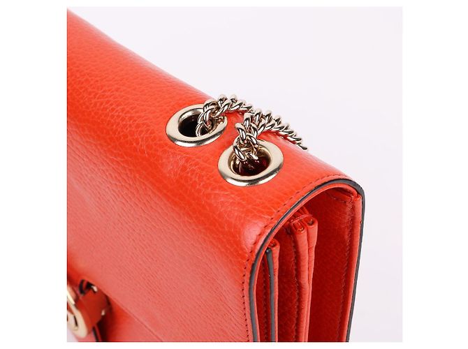 Gucci Interlocking Chain Bag Medium Orange - Ansicht 7