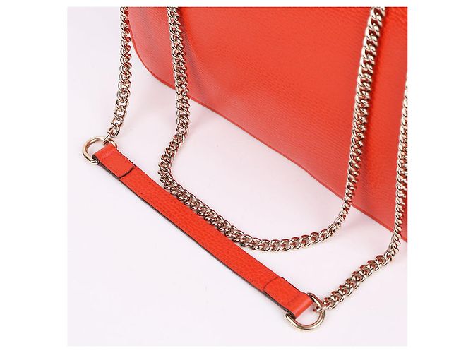 Gucci Interlocking Chain Bag Medium Orange - Ansicht 8