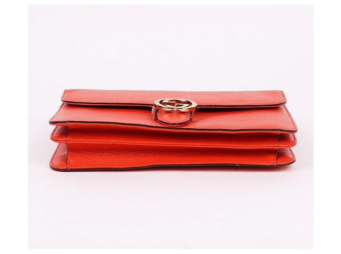 Gucci Interlocking Chain Bag Medium Orange - Ansicht 9