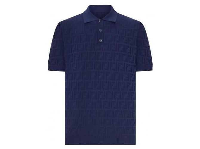 Fendi Kurzarm-Strickpolohemd - Ansicht 4