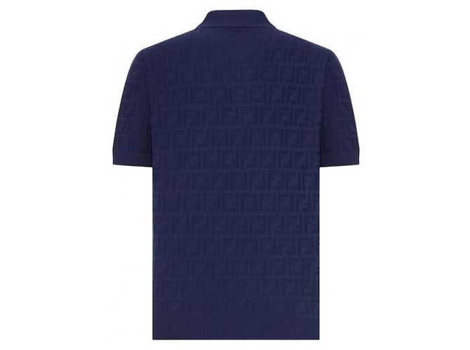 Fendi Kurzarm-Strickpolohemd - Ansicht 5