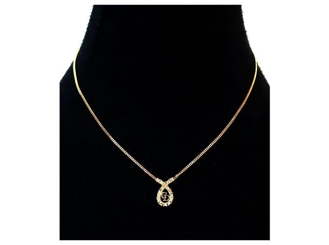 Dior Collana Cubic Round CD Gold - vista 5