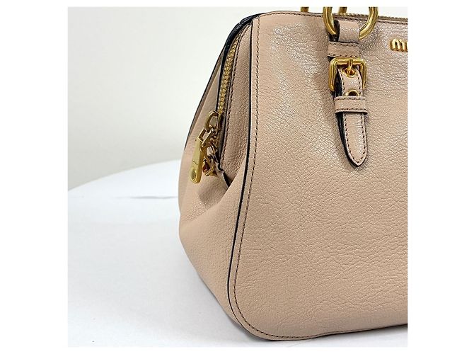 Miu Miu Borsa Tote con Manici e Borsa a Tracolla Madras - vista 10