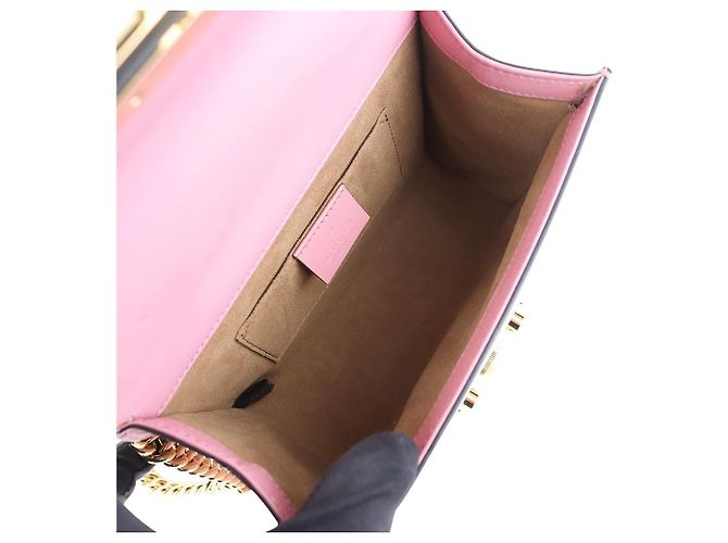 Padlock Gucci Picca borsa a tracolla con lucchetto in vitello morbido - vista 7
