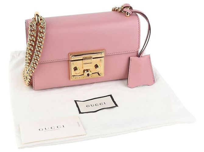 Padlock Gucci Picca borsa a tracolla con lucchetto in vitello morbido - vista 8