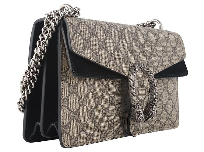 Gucci Borsa a tracolla Dionysus Small in GG Supreme - vista 8