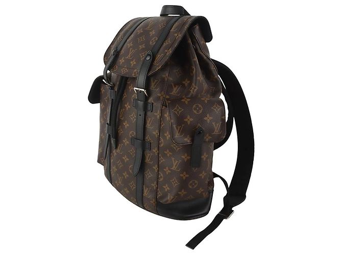 Louis Vuitton Zaino da uomo Christopher Monogram Macassar - vista 2