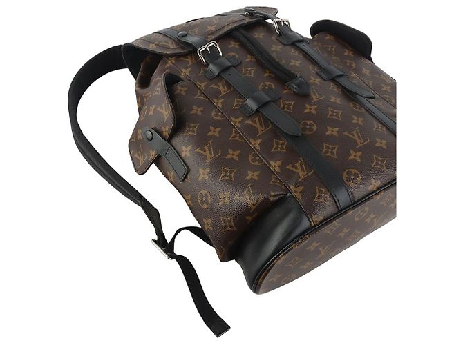 Louis Vuitton Zaino da uomo Christopher Monogram Macassar - vista 5