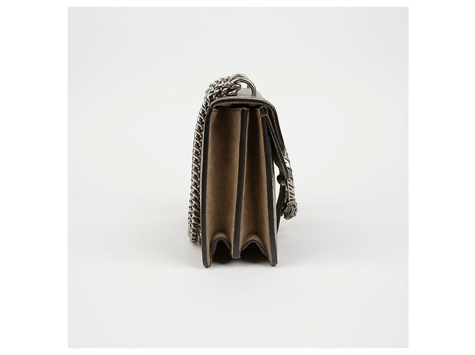 Gucci Borsa a tracolla Dionysus GG Supreme Small Sand - vista 3