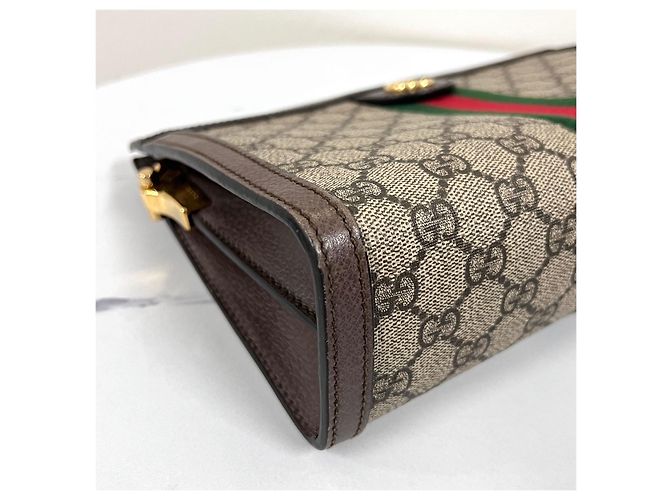 Gucci Borsa a tracolla Ophidia GG Chain - vista 12