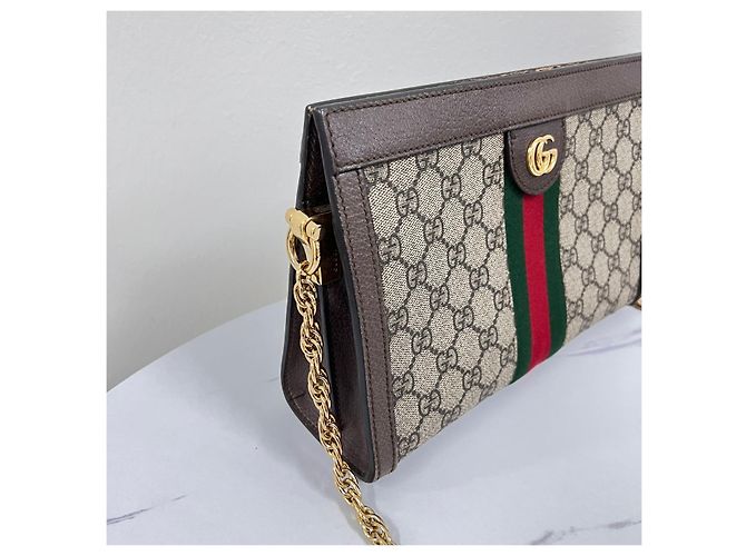Gucci Borsa a tracolla Ophidia GG Chain - vista 8