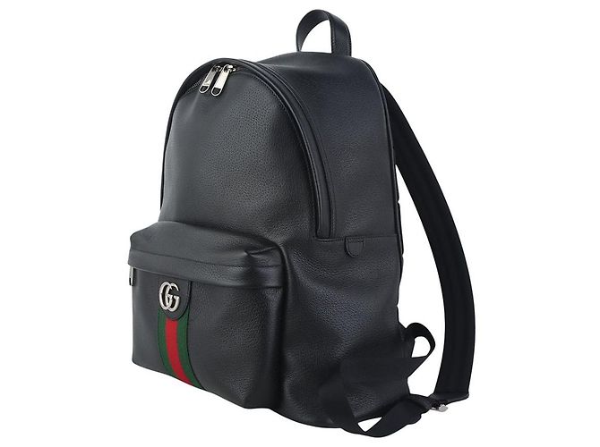 Gucci Ophidia Leather Medium Backpack - view 2