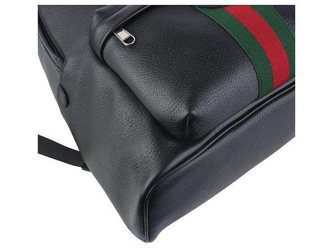 Gucci Ophidia Leather Medium Backpack - view 5