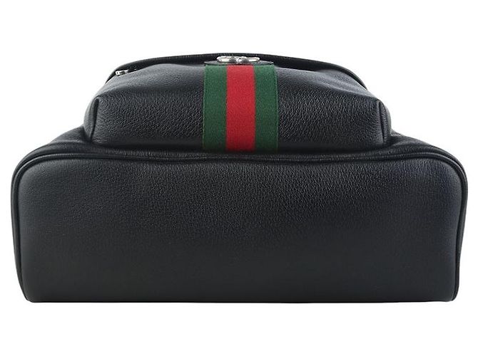 Gucci Ophidia Leather Medium Backpack - view 6