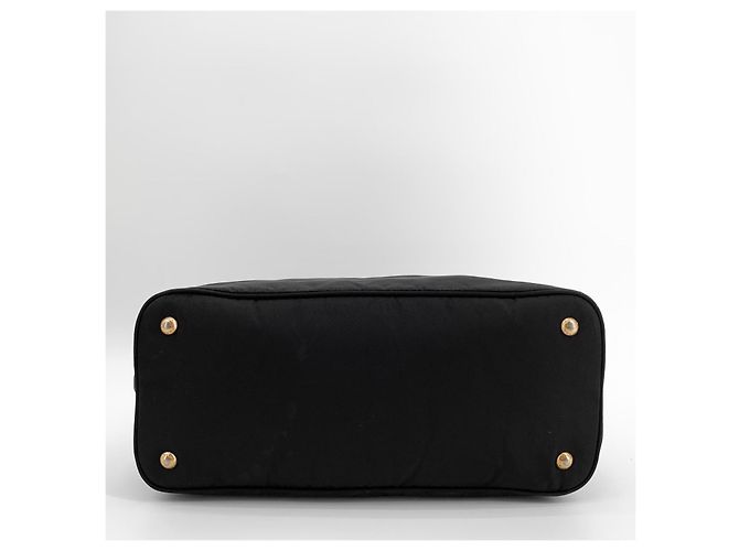 Prada Borsa Tote e Borsa a Tracolla in Nylon con Logo Dorato - vista 14