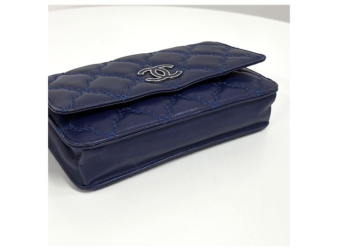 Chanel Borsa Crossbody con Catena WOC Matelassé Hampton - vista 10