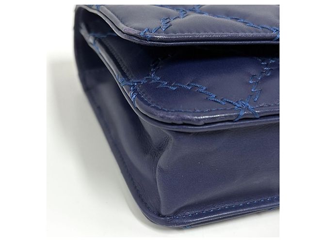 Chanel Borsa Crossbody con Catena WOC Matelassé Hampton - vista 11