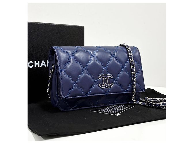 Chanel Borsa Crossbody con Catena WOC Matelassé Hampton - vista 3