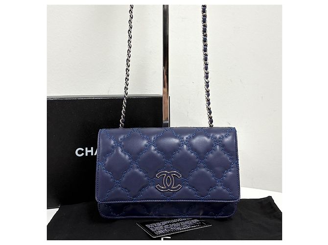 Chanel Borsa Crossbody con Catena WOC Matelassé Hampton - vista 6