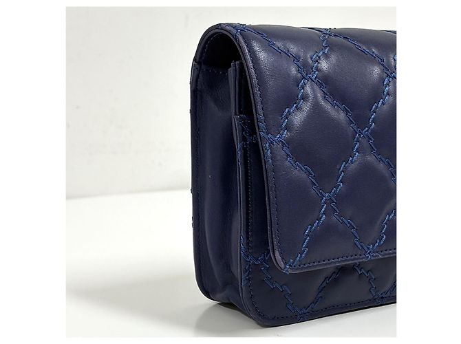 Chanel Borsa Crossbody con Catena WOC Matelassé Hampton - vista 9