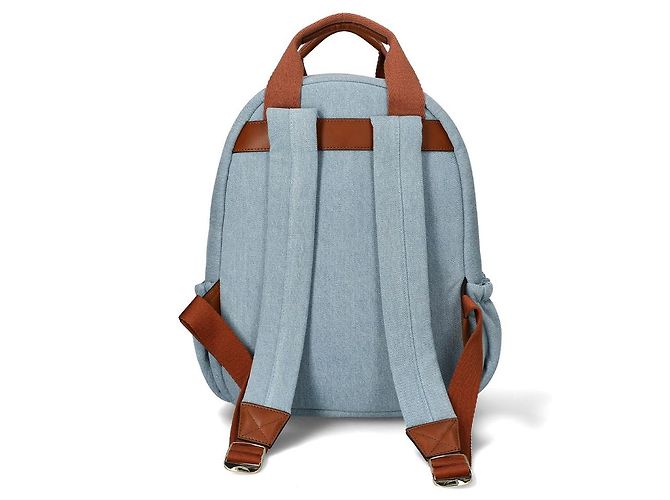 Zaino Chloé in denim blu - vista 4
