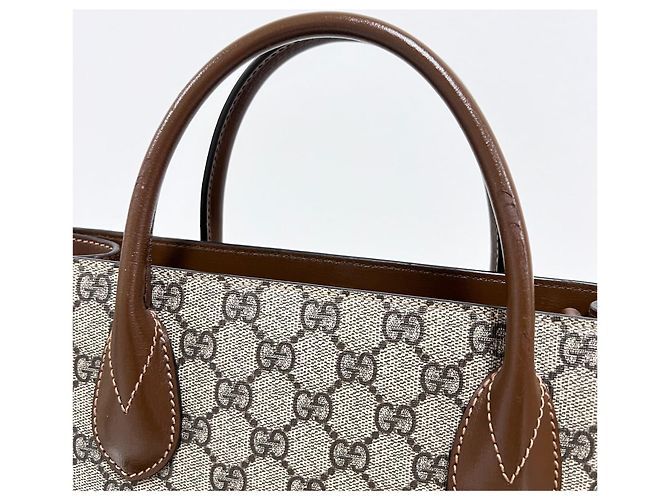 Gucci Borsa a spalla tote Interlocking GG - vista 6