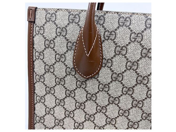 Gucci Borsa a spalla tote Interlocking GG - vista 9