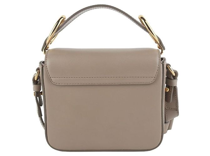 Chloé Mini Borsa a Tracolla Dorata - vista 3