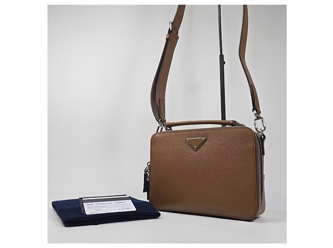 Prada Borsa a tracolla in pelle Saffiano - vista 2