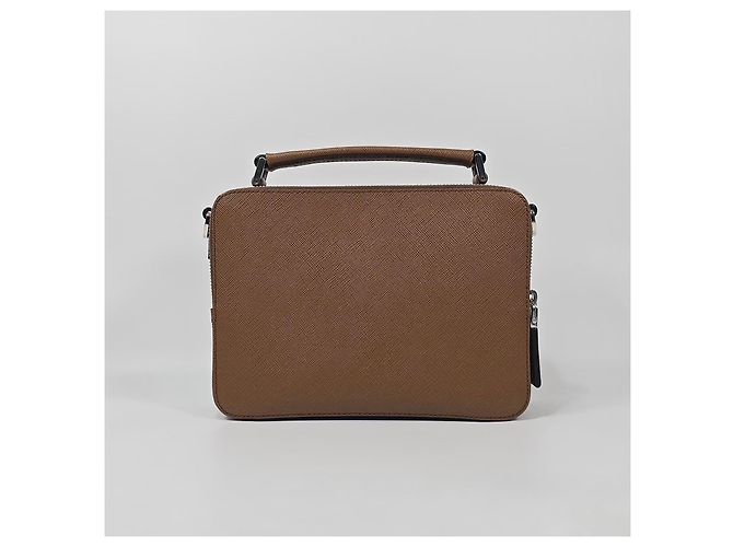 Prada Borsa a tracolla in pelle Saffiano - vista 4