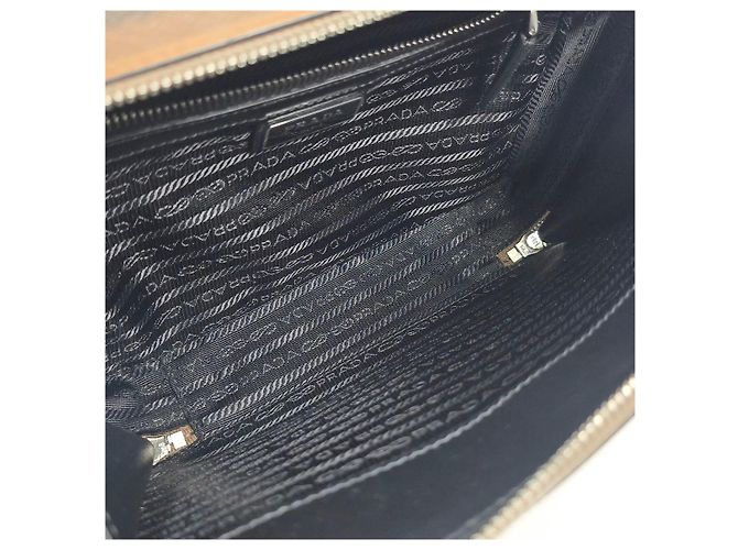 Prada Borsa a tracolla in pelle Saffiano - vista 9