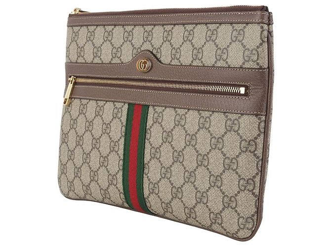 Gucci Clutch GG Supreme Ophidia - vista 2