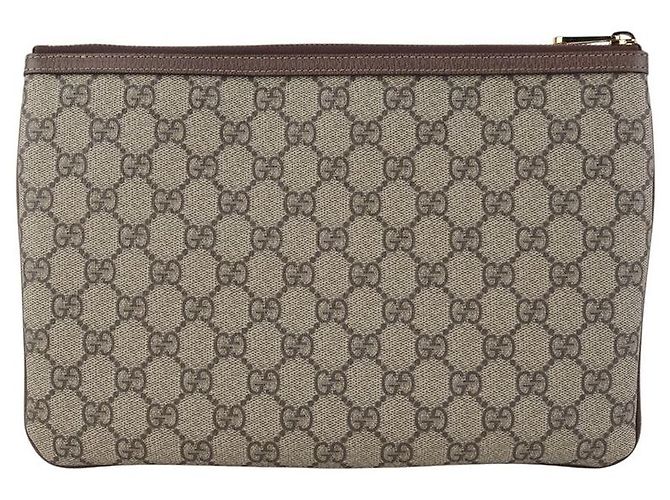 Gucci Clutch GG Supreme Ophidia - vista 3