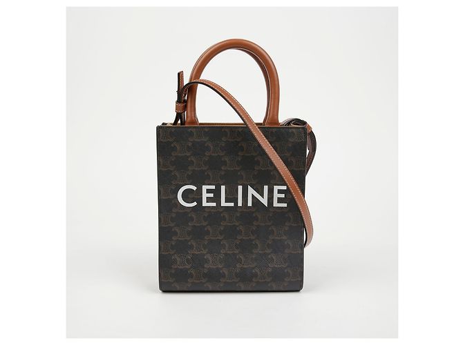 Céline mala de ombro Mini Tote Vertical Cabas - vista 2