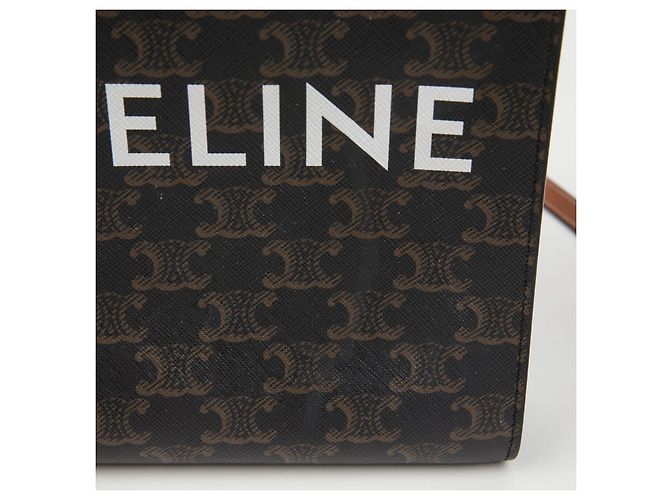 Céline mala de ombro Mini Tote Vertical Cabas - vista 3