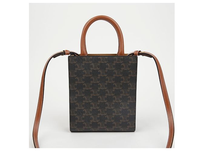 Céline mala de ombro Mini Tote Vertical Cabas - vista 4