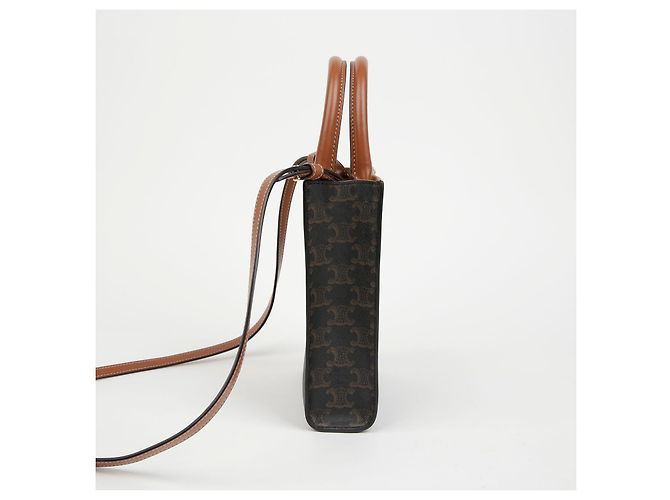Céline mala de ombro Mini Tote Vertical Cabas - vista 5