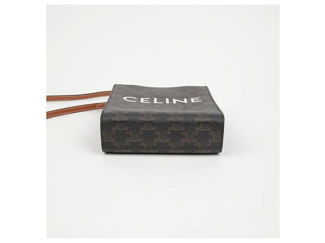 Céline mala de ombro Mini Tote Vertical Cabas - vista 6