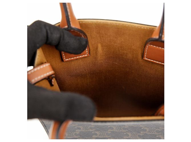 Céline mala de ombro Mini Tote Vertical Cabas - vista 9