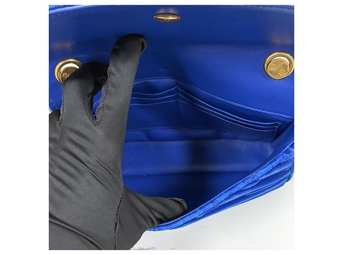 Balenciaga Borsa a tracolla in velluto con catena - vista 10