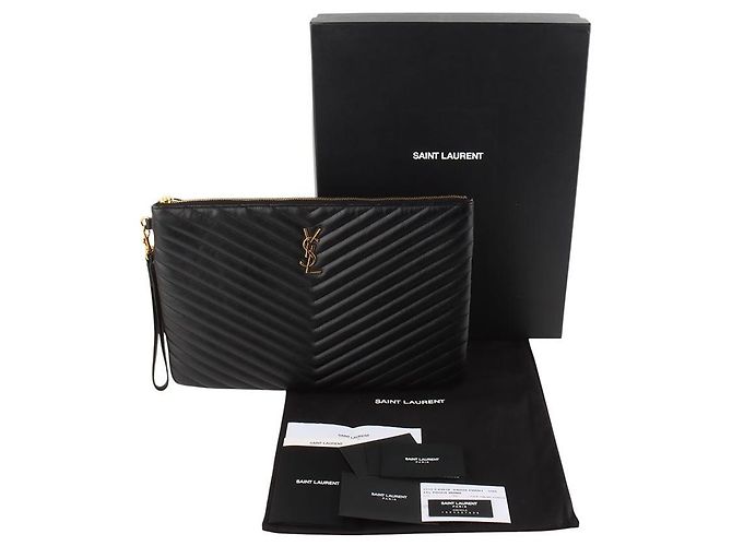 Autre Marque Clutch Porta Documenti Monogram Matelassé Large - vista 8