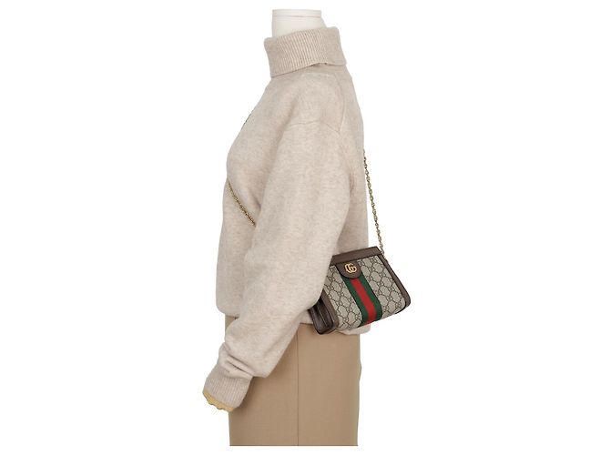 Gucci Borsa a tracolla Ophidia Mini Shoulder - vista 10