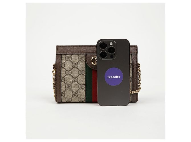 Gucci Borsa a tracolla Ophidia Mini Shoulder - vista 7