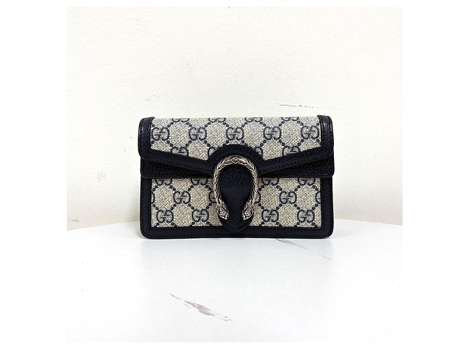 Gucci Borsa a tracolla Dionysus Super Mini con catena - vista 7