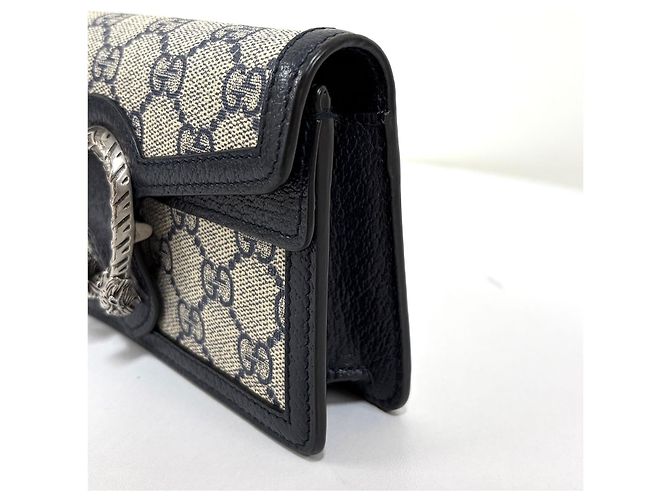Gucci Borsa a tracolla Dionysus Super Mini con catena - vista 8