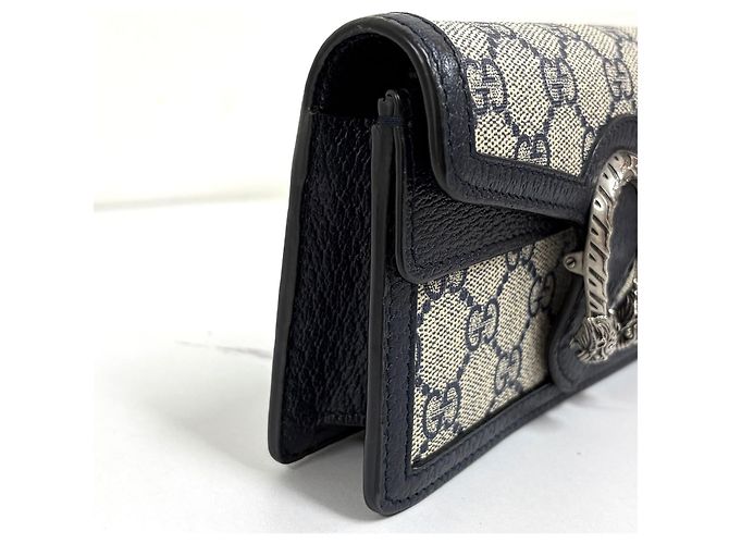 Gucci Borsa a tracolla Dionysus Super Mini con catena - vista 9